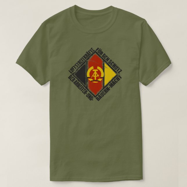 Die Luftwaffen der nationalen Volksarmee T-Shirt (Design vorne)