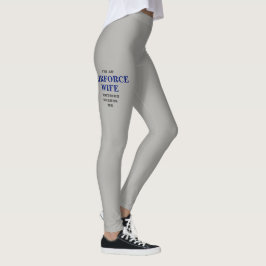 "DIE LUFTWAFFEN-EHEFRAU" SPANDEX-LEGGINGS DER LEGGINGS
