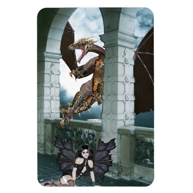 Die Lüge des Drachen Magnet (Vertikal)