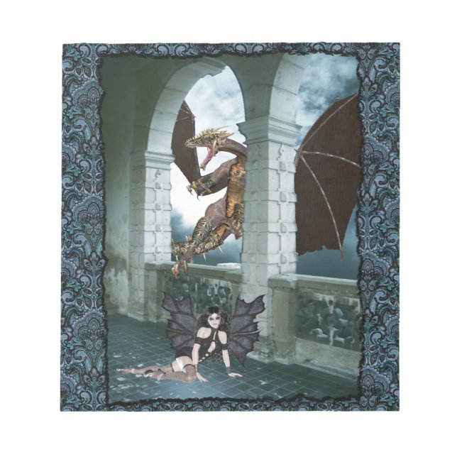 Die Lüge des Drachen Notizblock (Vorderseite)