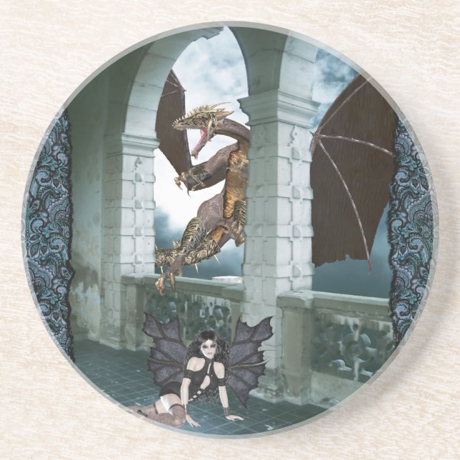 Die Lüge des Drachen Untersetzer (Vorne)