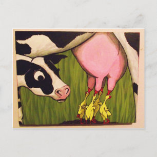 Die Lügen Postkarte