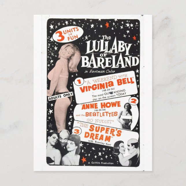 DIE LULLABY VON BARELAND POSTCARD POSTKARTE (Vorderseite)