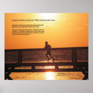 Die Lungenfunktion verbessert sich mit der Chiropr Poster