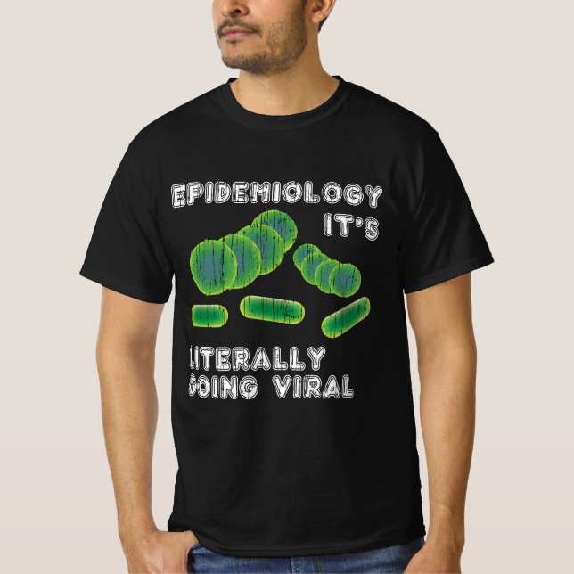 Die lustige Epidemiologie macht Geschenke, die buc T-Shirt (Vorderseite)