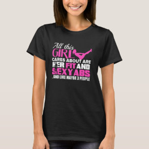 Die lustige Fitness für Frauen, alle diese Girl Ca T-Shirt