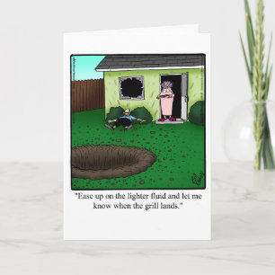 Die lustige Jubiläumskarte für seine Spectickles Karte