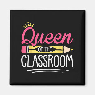 Die lustige Königin der Klassenlehrerin Magnet
