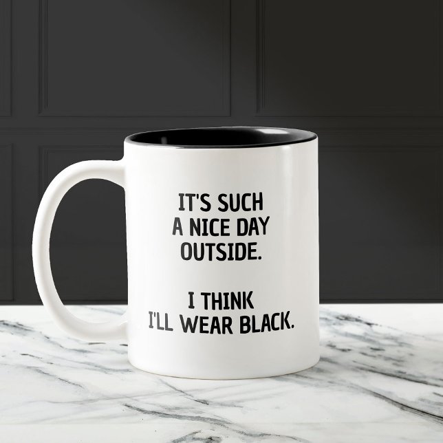Die lustige Minimalistische Tasse für Moody (Von Creator hochgeladen)