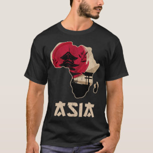 Die lustige Mischung aus Afrika und Asien T-Shirt