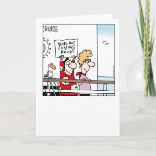 Die lustige Seite des Cruising-a-von Graham Harrop Karte