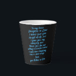 Die lustige Tochter im Jura zu meiner lieben Tocht Milchtasse<br><div class="desc">Die lustige Tochter im Jura zu meiner lieben Tochter im Jura</div>