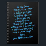 Die lustige Tochter im Jura zu meiner lieben Tocht Notizblock<br><div class="desc">Die lustige Tochter im Jura zu meiner lieben Tochter im Jura</div>