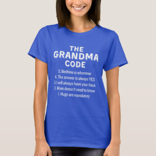 Die lustigen Regeln des Oma-Kodex T-Shirt