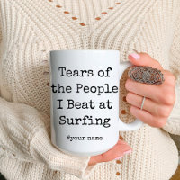 Die lustigen Tränen der Leute, die ich beim Surfen