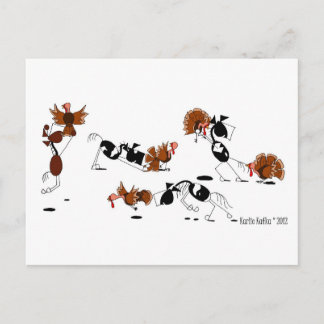 Die lustiges Pferdewilde Postkarte