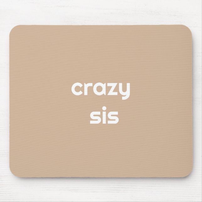 Die lustigste Schwester überhaupt – Lustig  Mousepad (Vorne)