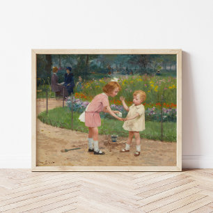 Die Luxemburger Gärten Victor Gabriel Gilbert Poster