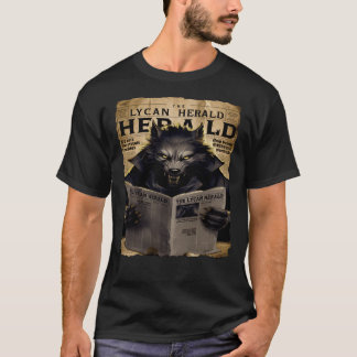 Die Lycan-Herald-Zeitungsausgabe T-Shirt