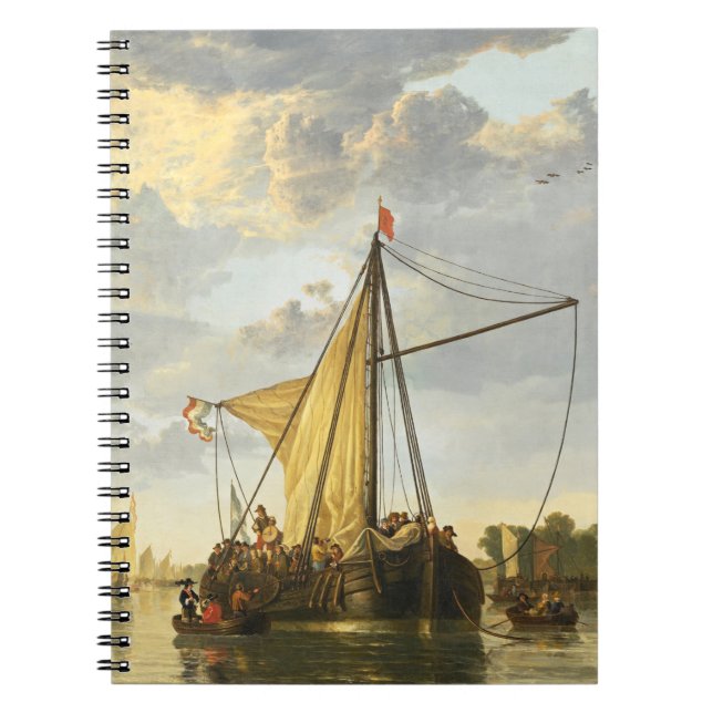 Die Maas bei Dordrecht Aelbert Cuyp Notizblock (Vorderseite)