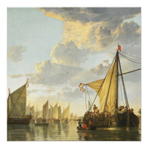 Die Maas bei Dordrecht Aelbert Cuyp Poster