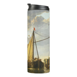 Die Maas bei Dordrecht Aelbert Cuyp Thermosbecher