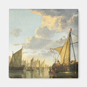 Die Maas bei Dordrecht Magnet
