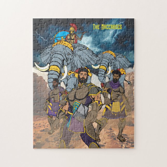 Die Maccabes Puzzle (Vertikal)