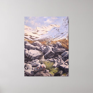 Die Macht der Berge und Felsen: Wandkunst  Leinwanddruck