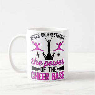 Die Macht der Cheer Base Cheerleading Basis Kaffeetasse