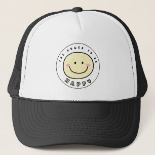 DIE MACHT GLÜCKLICH ZU SEIN (TPTBH) SMILEY-HÜTTE TRUCKERKAPPE