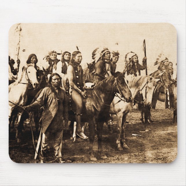 Die mächtigen Sioux Mousepad (Vorne)