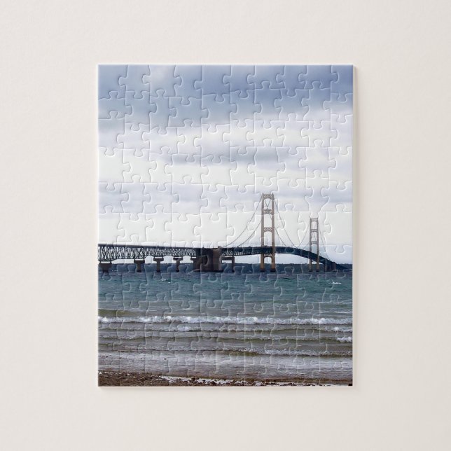 Die Mackinac-Brücke Puzzle (Vertikal)