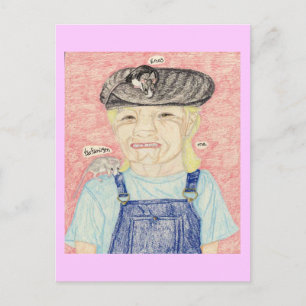 "Die Mädchen" und Lisa Postkarte