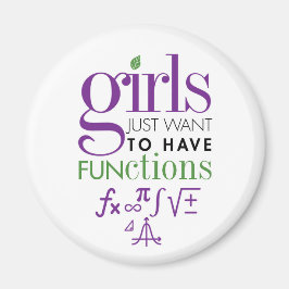 Die Mädchen wollte einfach, einen mathematischen M Magnet