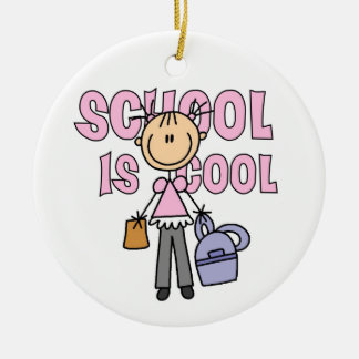 Die Mädchenschule ist Cool Keramik Ornament