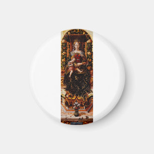 Die Madonna della Candeletta von Carlo Crivelli Magnet