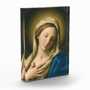 Die Madonna im Gebet Fotoblock