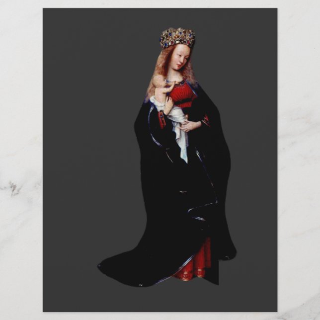 Die Madonna in der Kirche von Jan van Eyck Flyer (Vorne)