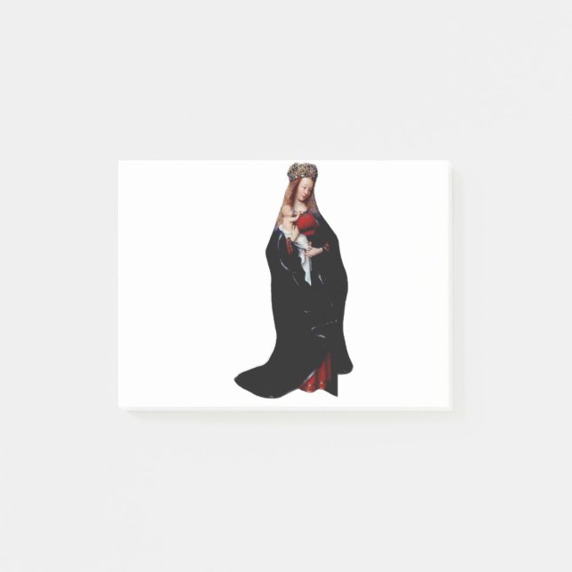 Die Madonna in der Kirche von Jan van Eyck Post-it Klebezettel (Vorderseite)