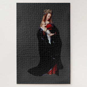Die Madonna in der Kirche von Jan van Eyck Puzzle