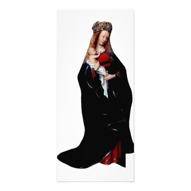 Die Madonna in der Kirche von Jan van Eyck Werbekarte (Vorne)