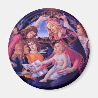 Die Madonna mit dem Magnificat Magnet