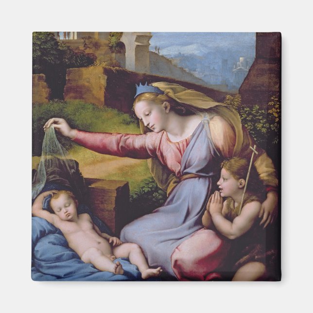 Die Madonna vom blauen Diadem oder die Madonna von Magnet (Vorne)