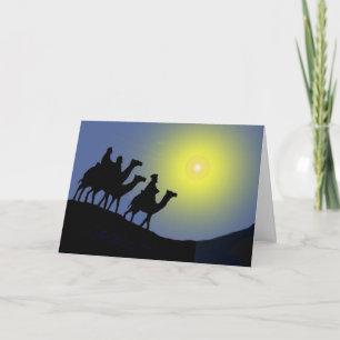 Die Magi Feiertagskarte