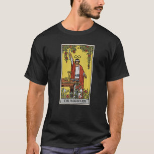 Die Magician Tarot Card Spiritueller Pagan Hexe T-Shirt