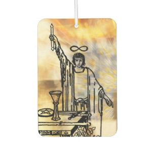 Die Magician-Tarot-Karte Autolufterfrischer