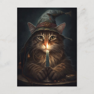 Die Magick Cat Postkarte