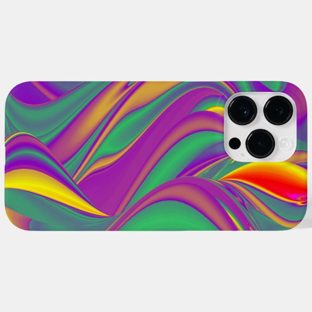 Die Magie der Farben Abstrakt 3D-Rainbowart Case-Mate iPhone Hülle (Rückseite (Horizontal))