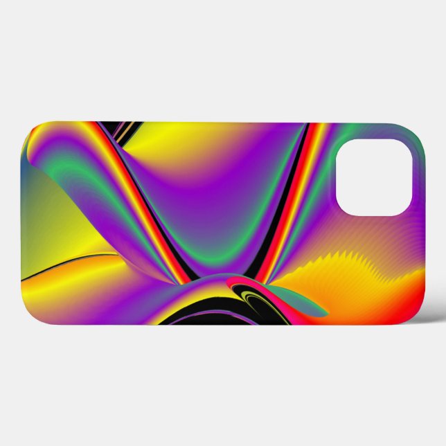 Die Magie der Farben Abstrakt 3D-Rainbowart Case-Mate iPhone Hülle (Rückseite (Horizontal))